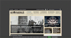 Desktop Screenshot of anomalija.lt